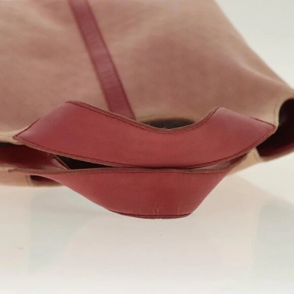 BOTTEGA VENETA Hand Bag Canvas Pink Auth 94232 - Picture 8 of 14